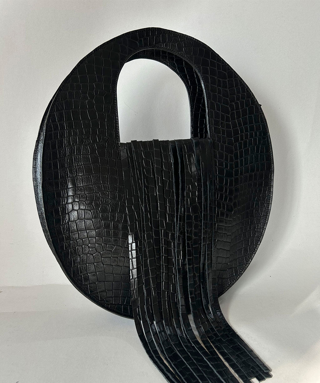JULIETA BLACK CROCO PRE-ORDER