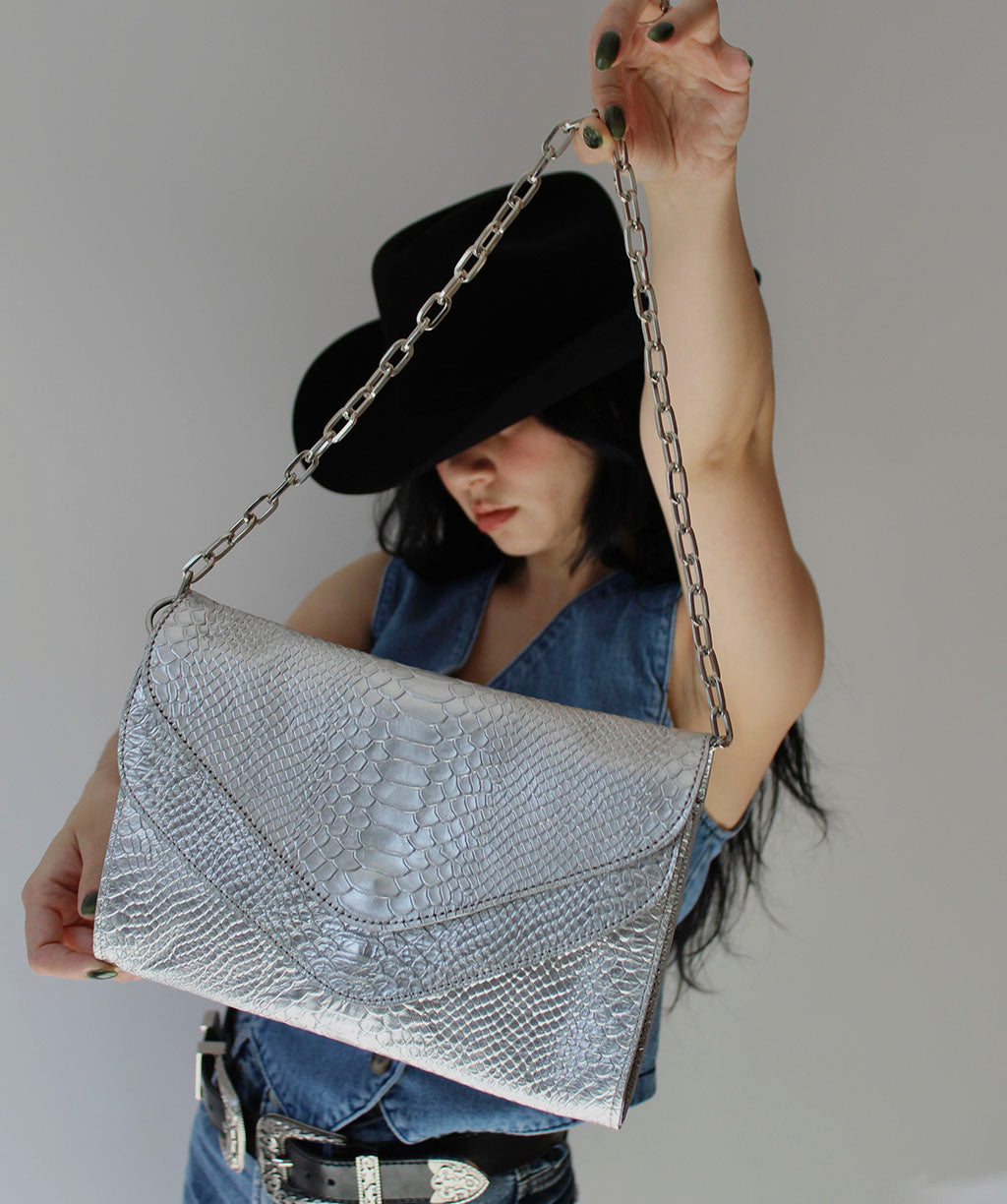 MARIA SILVER SNAKE