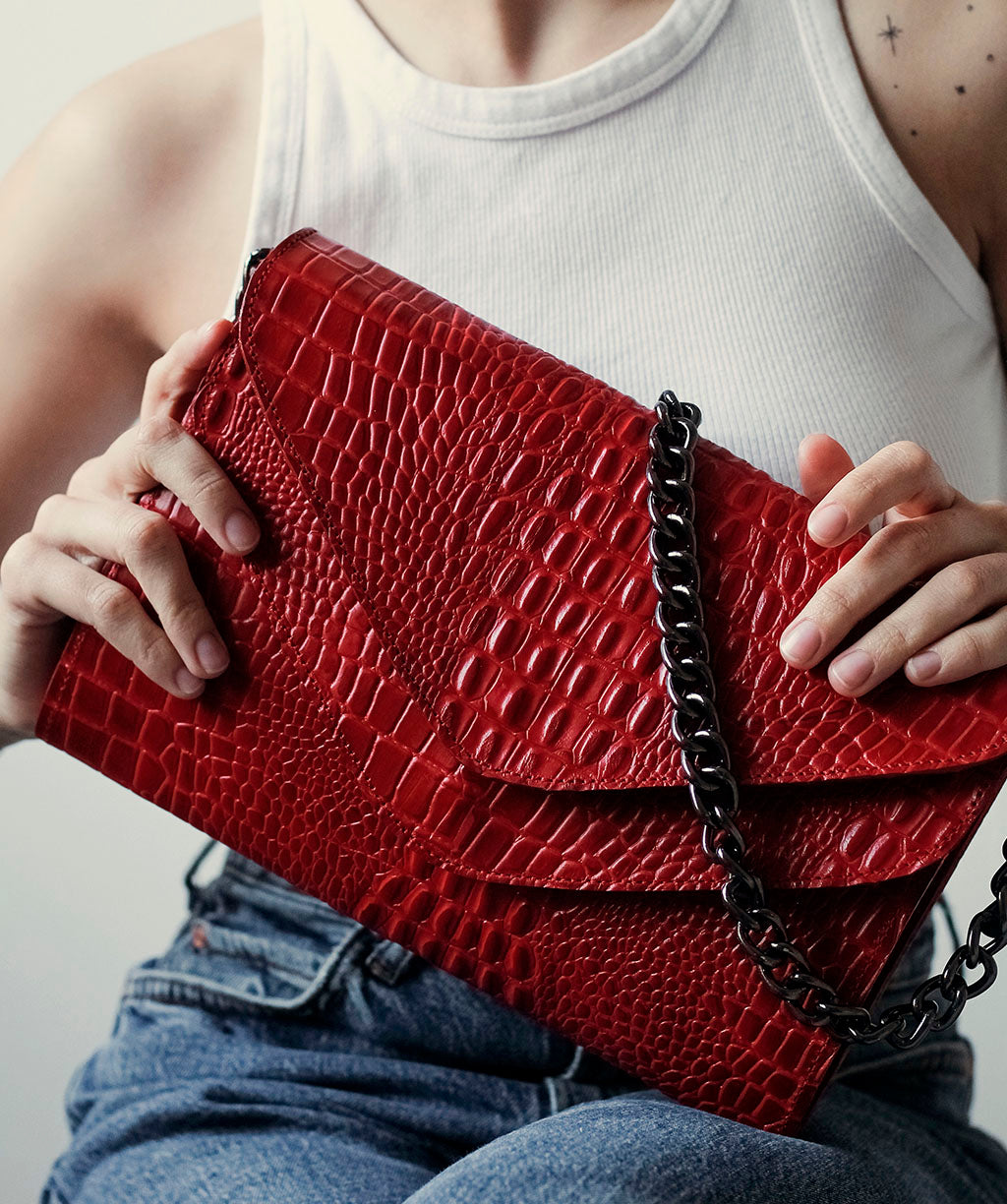 MARIA RED CROCO PRE-ORDER