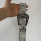 MONTANA COWHIDE BELT