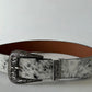MONTANA COWHIDE BELT