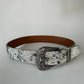MONTANA COWHIDE BELT