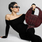 JULIETA BURGUNDY CROCO PRE-ORDER 