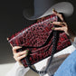 MARIA BURGUNDY CROCO