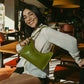 OUTLET BAGUETTE OLIVE CROCO