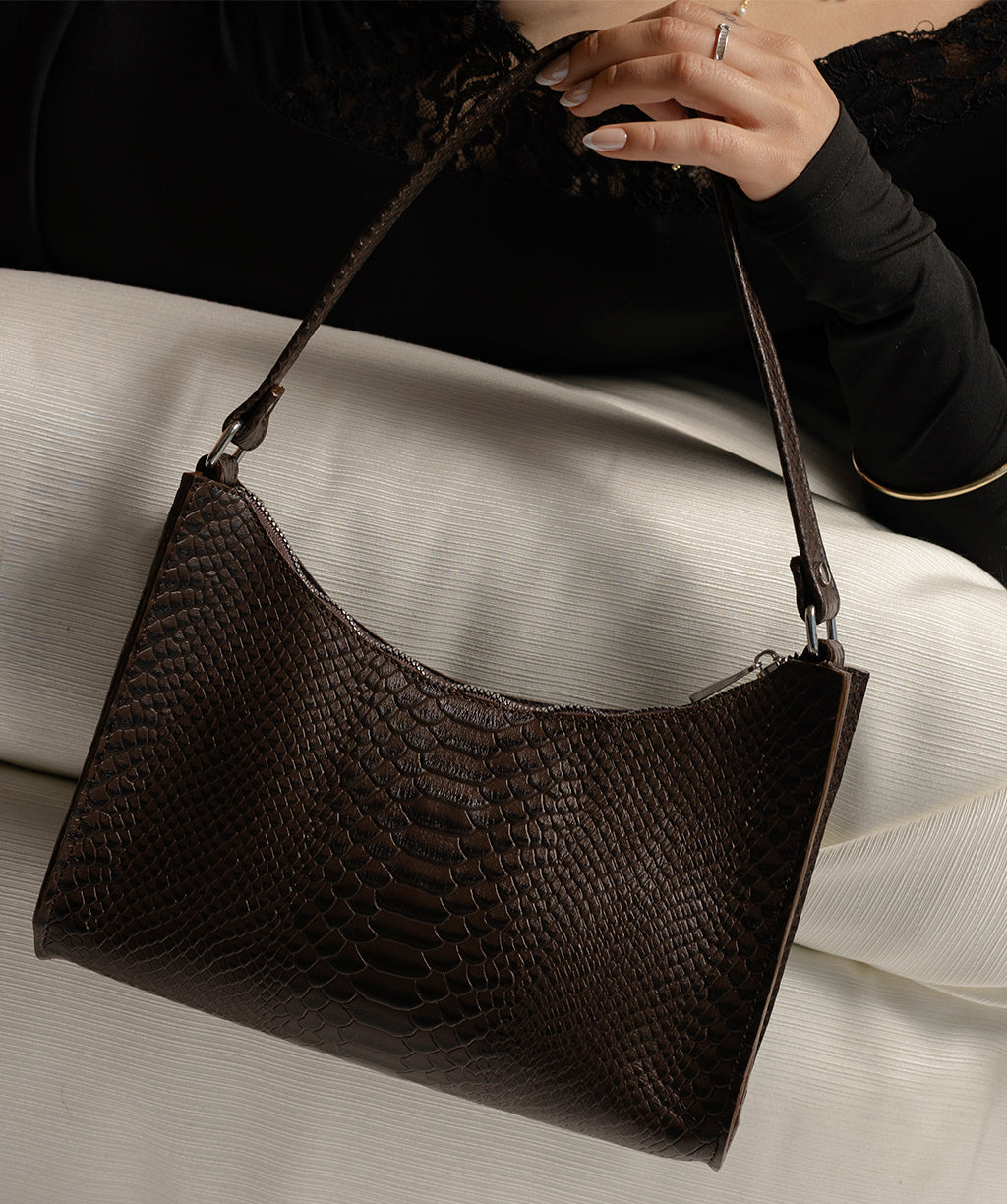 BABY BAGUETTE BROWN SNAKE