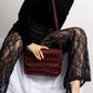 OFELIA BURGUNDY CROCO PRE-ORDER