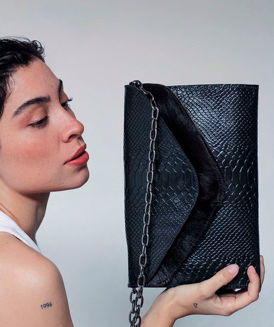 MARÍA BLACK SNAKE DE PELO PRE-ORDER